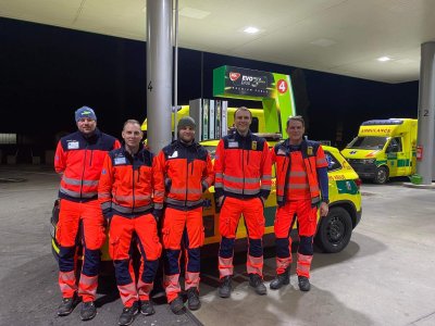 Silvestrovská noční služba z pohledu ZZS Jčk